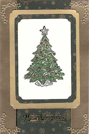 Handmade Christmas Cards By Beryl Deacon