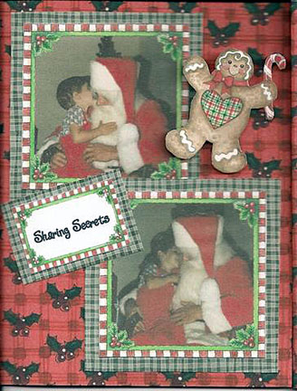 Christmas Photo Card - Santa