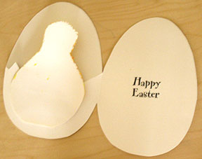 easter greeting card/Inside Easter Greeting Card