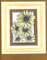 flora handmade card