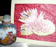 waterlily greeting card