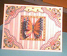 handmade butterfly  cards