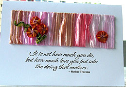 ribbon card