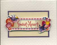 Sweet Heart card